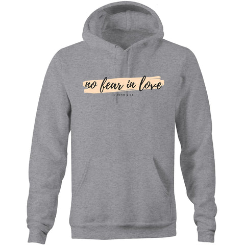 Chirstian-Unisex Hoodie-No Fear in Love-Studio Salt & Light