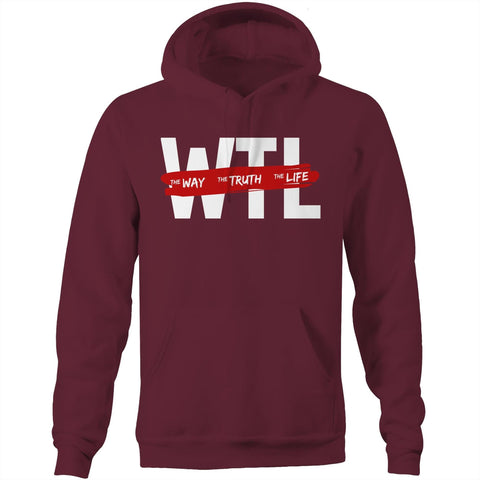 Chirstian-Unisex Hoodie-The Way The Truth The Life (V2)-Studio Salt & Light