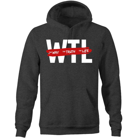 Chirstian-Unisex Hoodie-The Way The Truth The Life (V2)-Studio Salt & Light