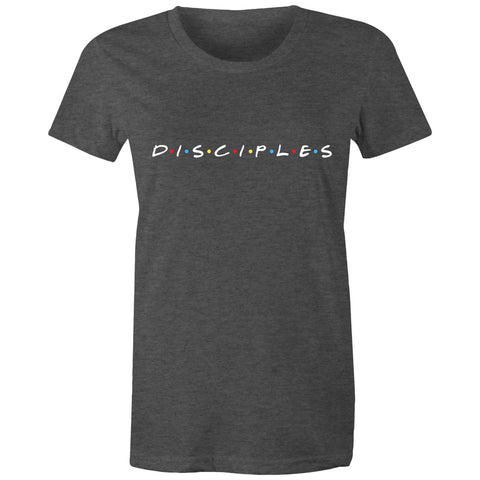 Chirstian-Women's T-Shirt-Disciples (Friends Parody)-Studio Salt & Light