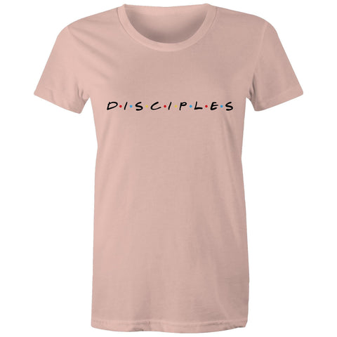 Chirstian-Women's T-Shirt-Disciples (Friends Parody)-Studio Salt & Light