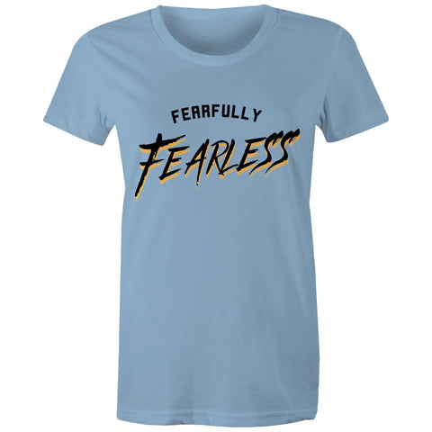 Chirstian-Women's T-Shirt-Fearfully Fearless-Studio Salt & Light