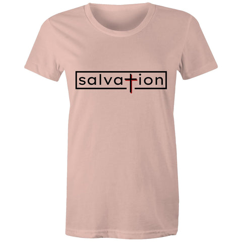 Chirstian-Women's T-Shirt-Salvation (V2)-Studio Salt & Light