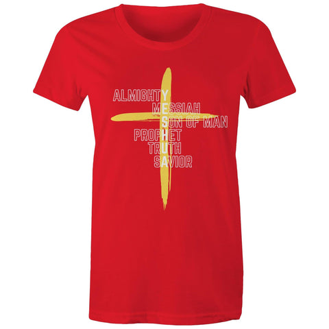 Chirstian-Women's T-Shirt-Yeshua-Studio Salt & Light