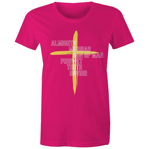 Chirstian-Women's T-Shirt-Yeshua-Studio Salt & Light