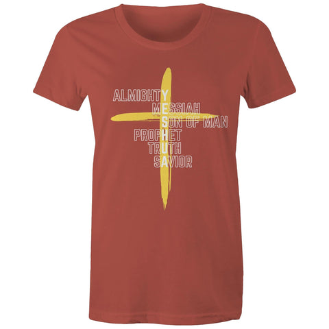 Chirstian-Women's T-Shirt-Yeshua-Studio Salt & Light