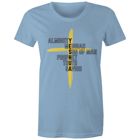 Chirstian-Women's T-Shirt-Yeshua-Studio Salt & Light