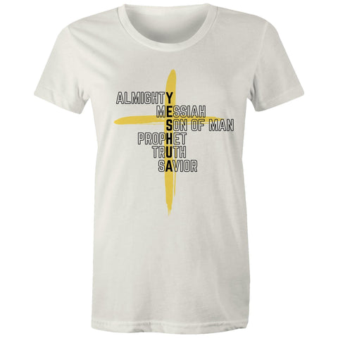 Chirstian-Women's T-Shirt-Yeshua-Studio Salt & Light