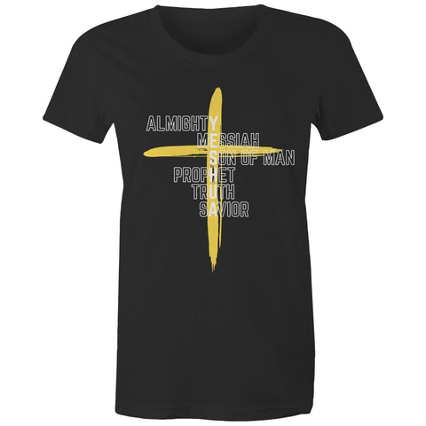 Chirstian-Women's T-Shirt-Yeshua-Studio Salt & Light